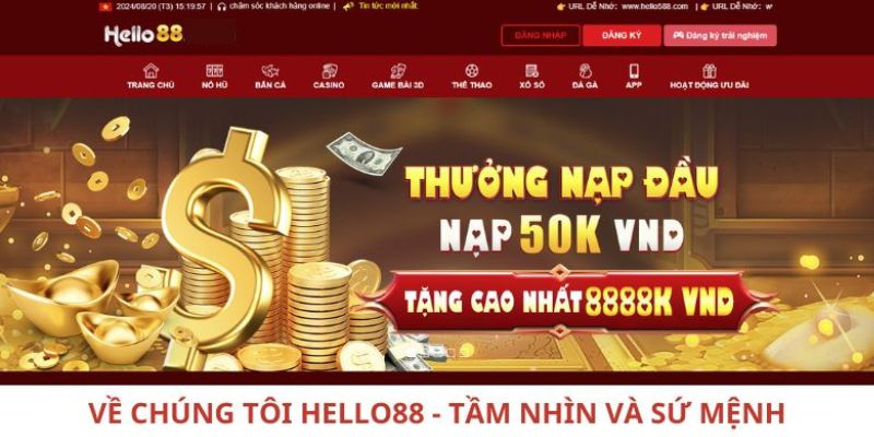 Hệ thống tặng 50.000 VNĐ cho thành viên đăng nhập lần đầu