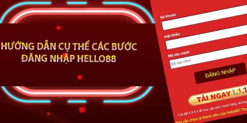 Quy trình đăng nhập Hello88 cho người mới